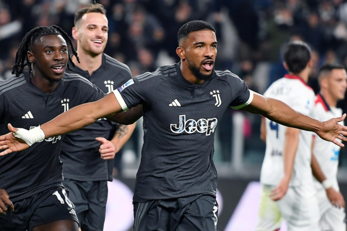 Juventus vsaj začasno na vrh italijanske lige